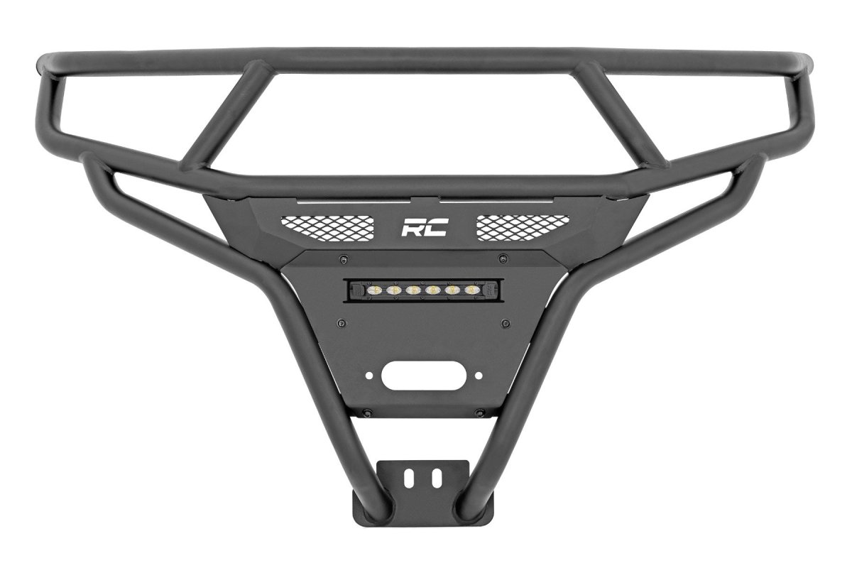 Polaris RZR XP 1000 EPS High Lifter Edition Tubular Bumper - Front - Rough Country - Black Series LED | 6